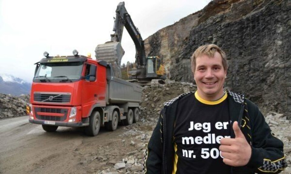 Jostein Biti medlem nummer 5000