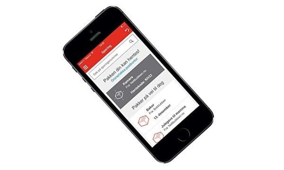 Ny sporingsapp fra Posten
