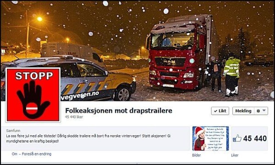 Folkeaksjon mot drapstrailere