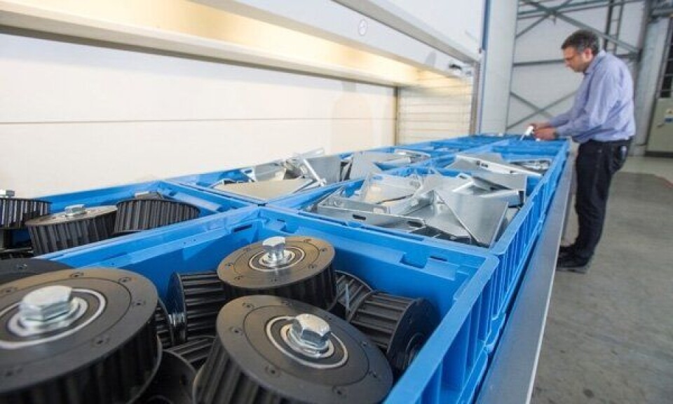 Med ett tonn i hylla