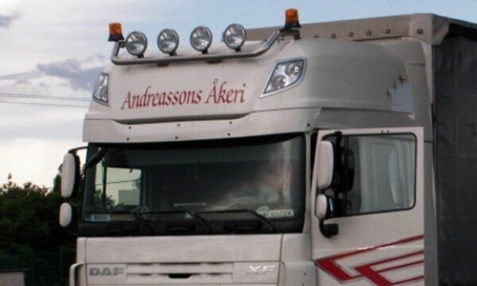 Andréassons Åkeri i retten