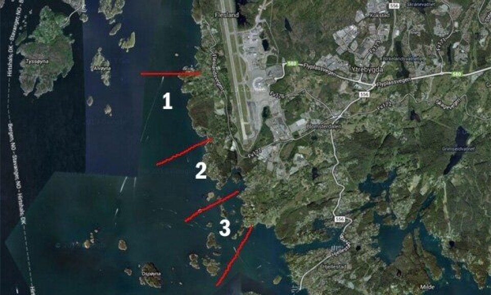 Ja til godshavn ved Flesland
