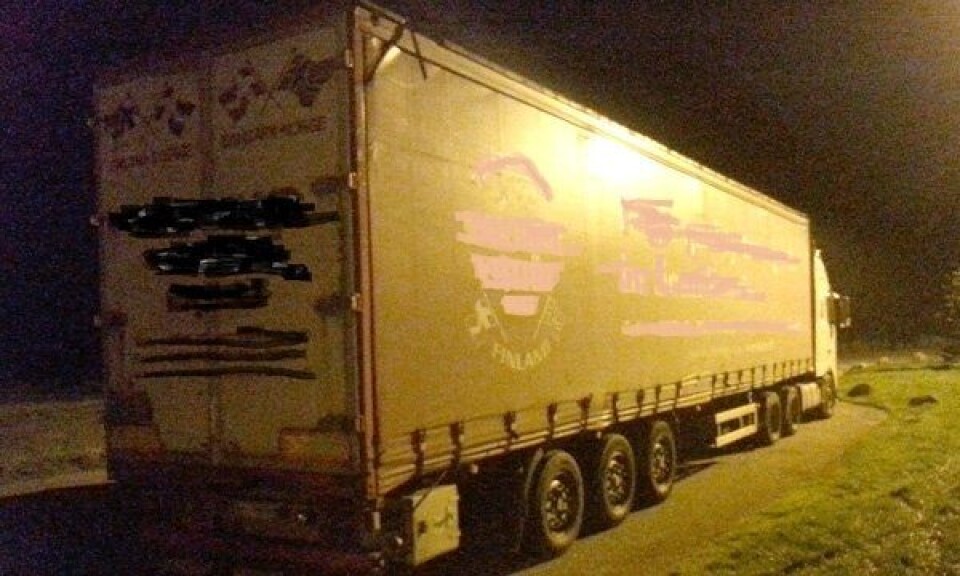 Kabotasjetatt sendt tom ut av landet