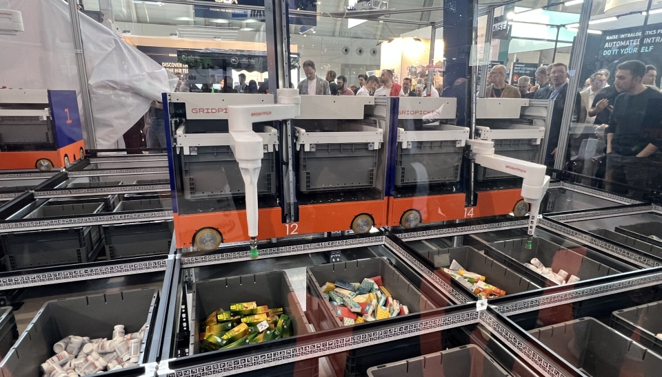 Brightpick Logimat På LogiMAT kom politiet – nå skal ITO selge rabagasten innen ...