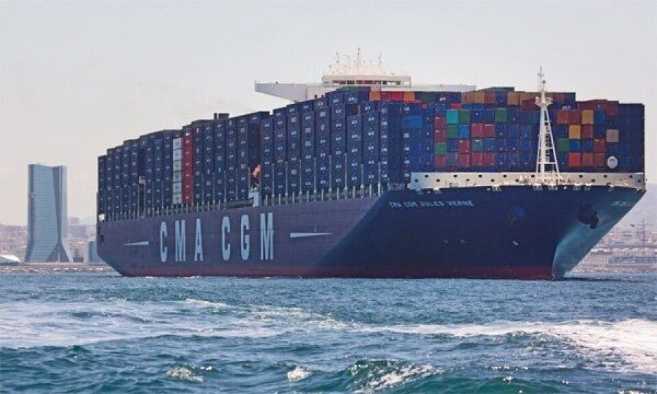 Over 17 millioner TEU