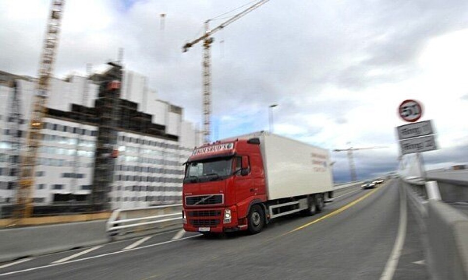 Økt transport med norske lastebiler