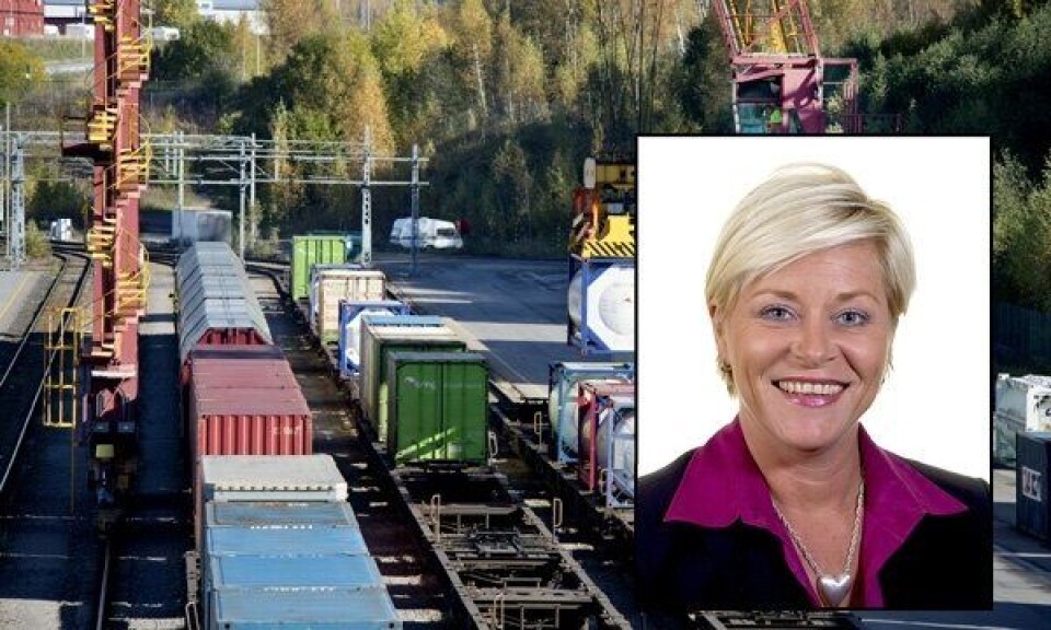 Siv Jensen til Alnabru