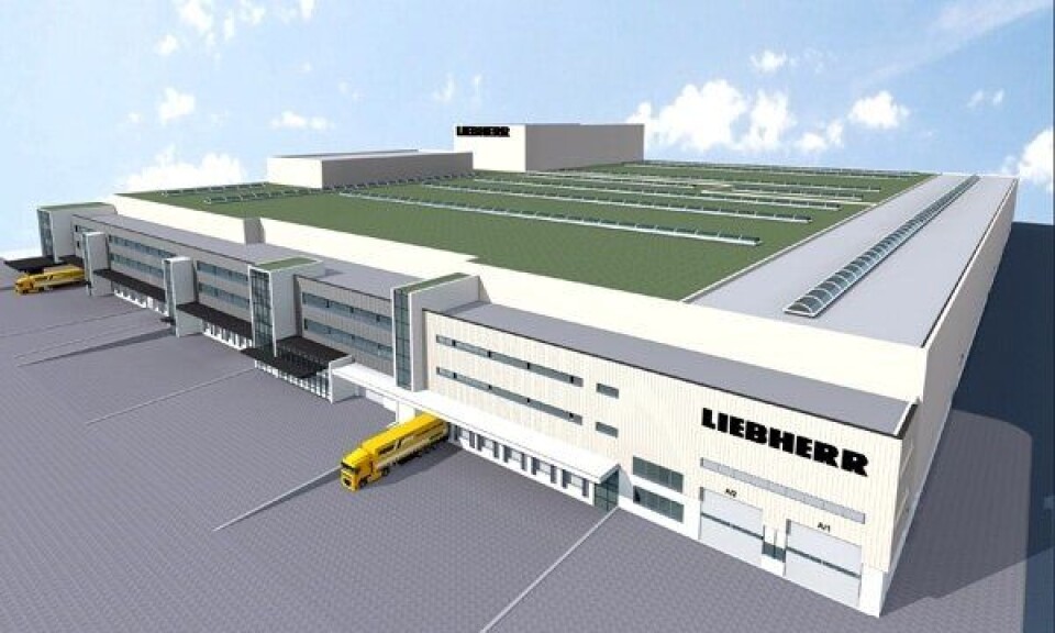 Maskingigant med nytt logistikksenter