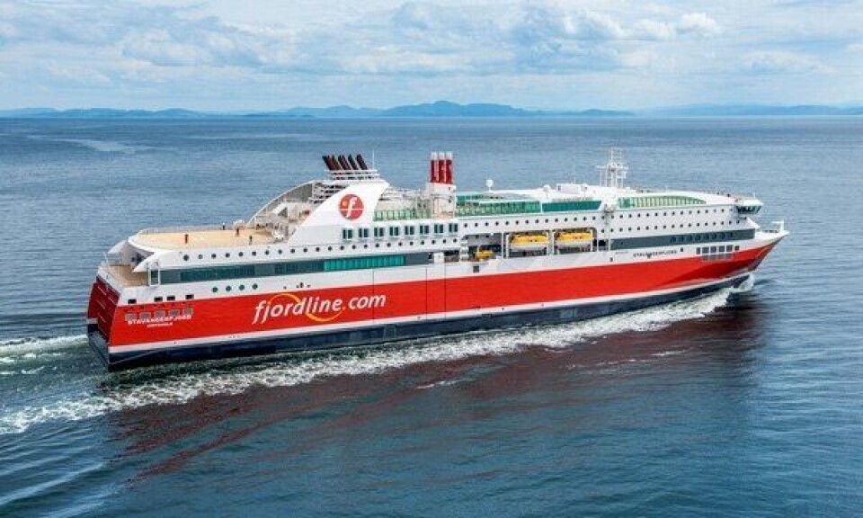 MS Stavangerfjord er satt i rutetrafikk