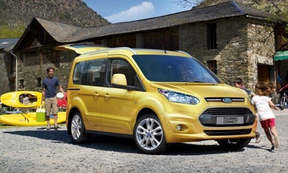 Ford med gjerrig Connect