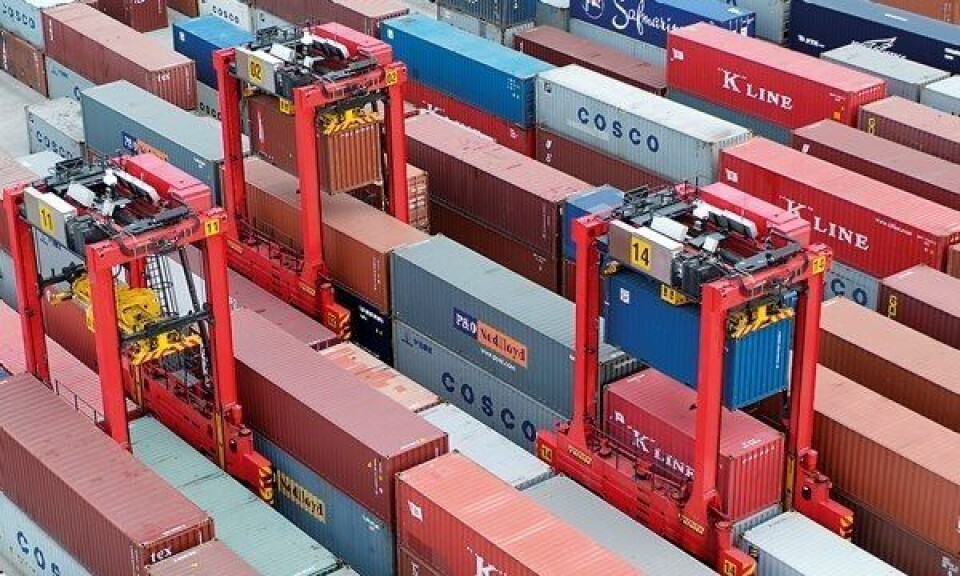 Straddle carrier nr. 5000