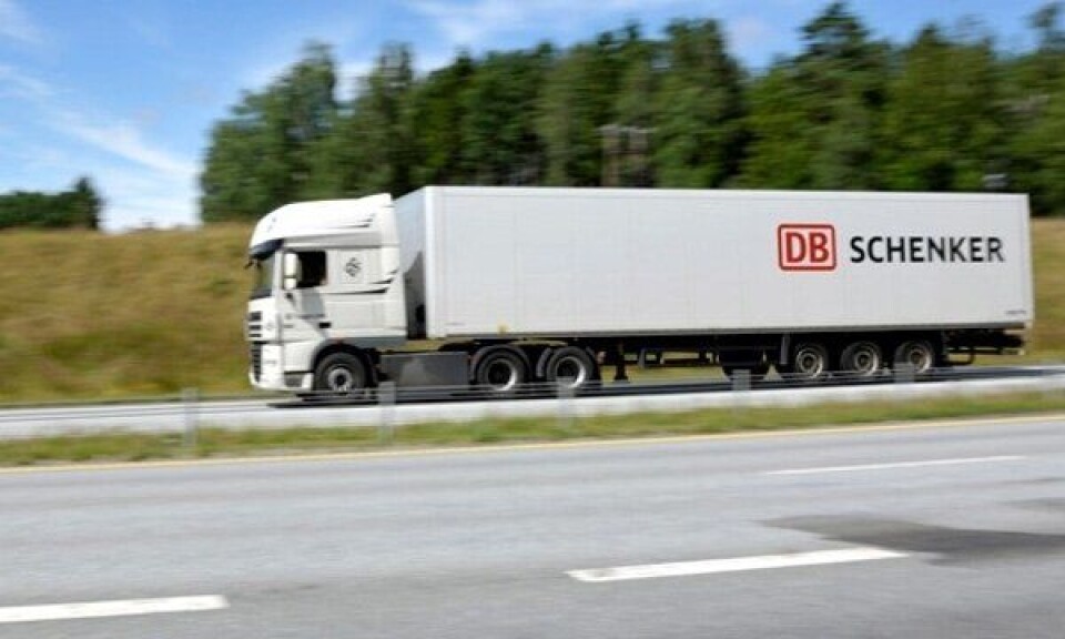 Mer enn én av tre lastebiler er utenlandske