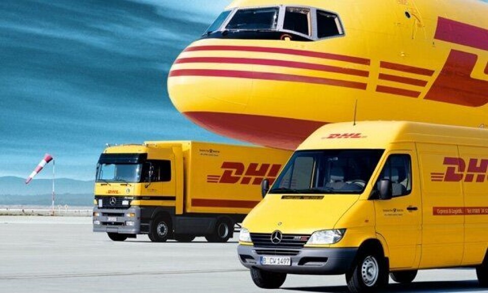 Transportledet konkurs: DHL fortsetter som vanlig
