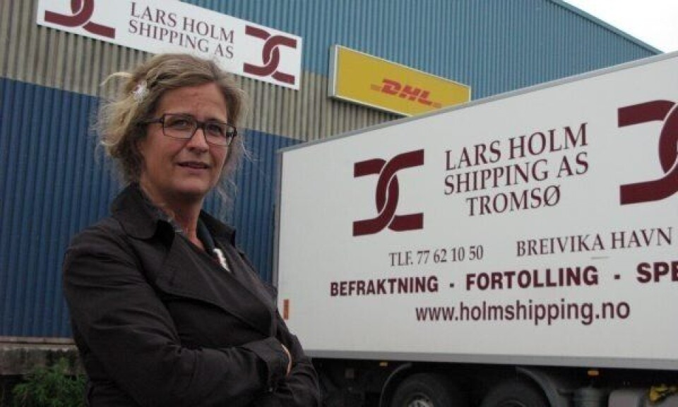Lars Holm og Adrianne Ubeda feirer