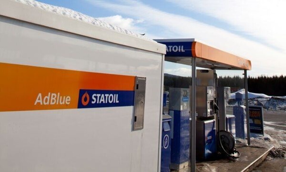 Statoil: 3,6 mill. liter AdBlue