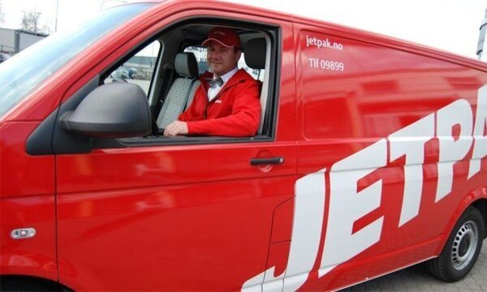 Jetpak med nytt budselskap