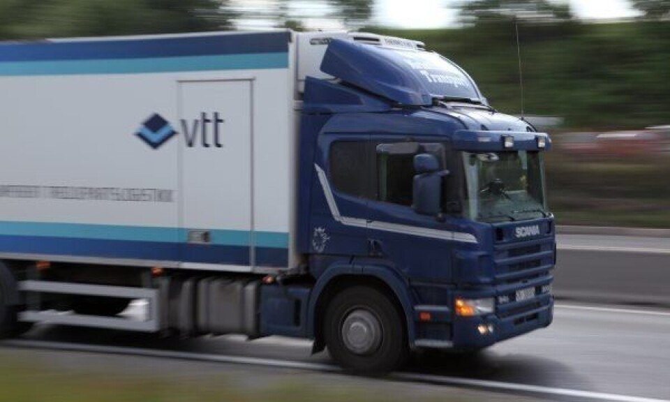 Skal veie vogntog i fart