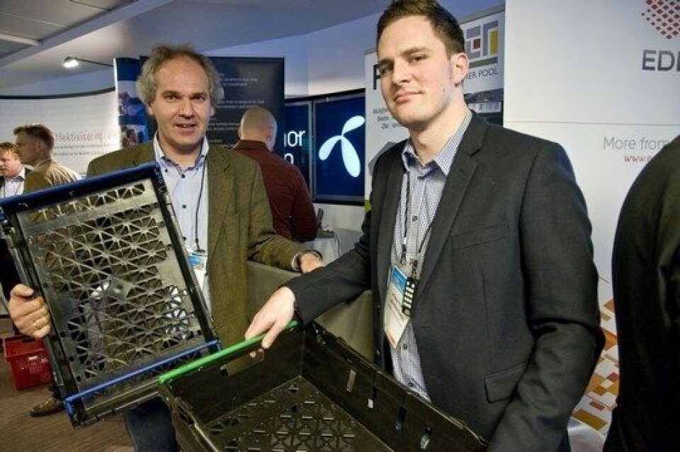 Lastbærerpool med RFID-pakke