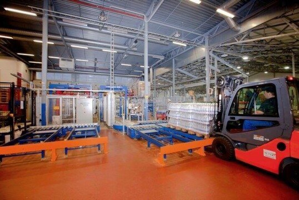Her bruser det i logistikken