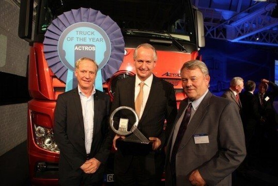 Truck of the Year 2012: Mercedes-Benz Actros