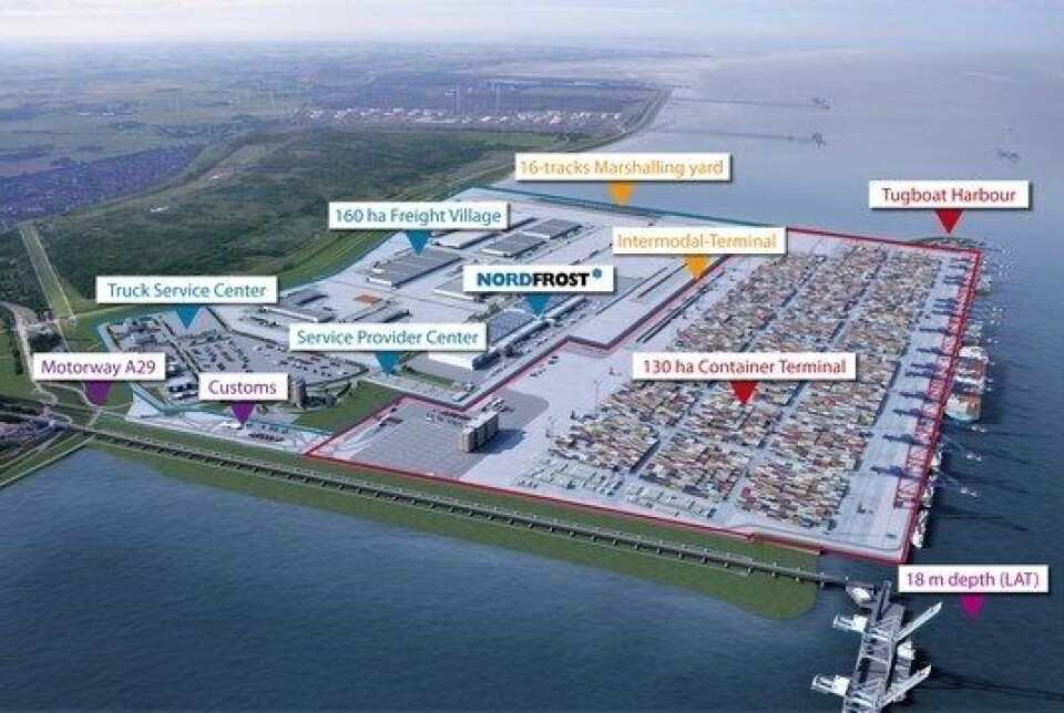 JadeWeserPort – en giganthavn for fremtiden