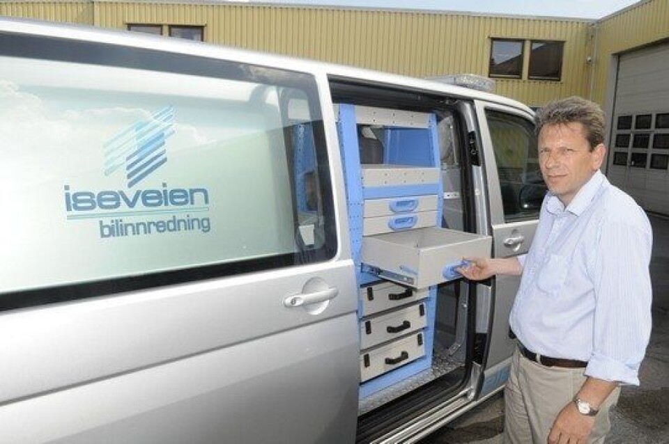Flåte- og logistikkfokus i Iseveien