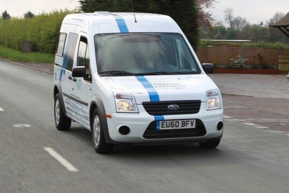 Ford Transit Connect Electric lansert