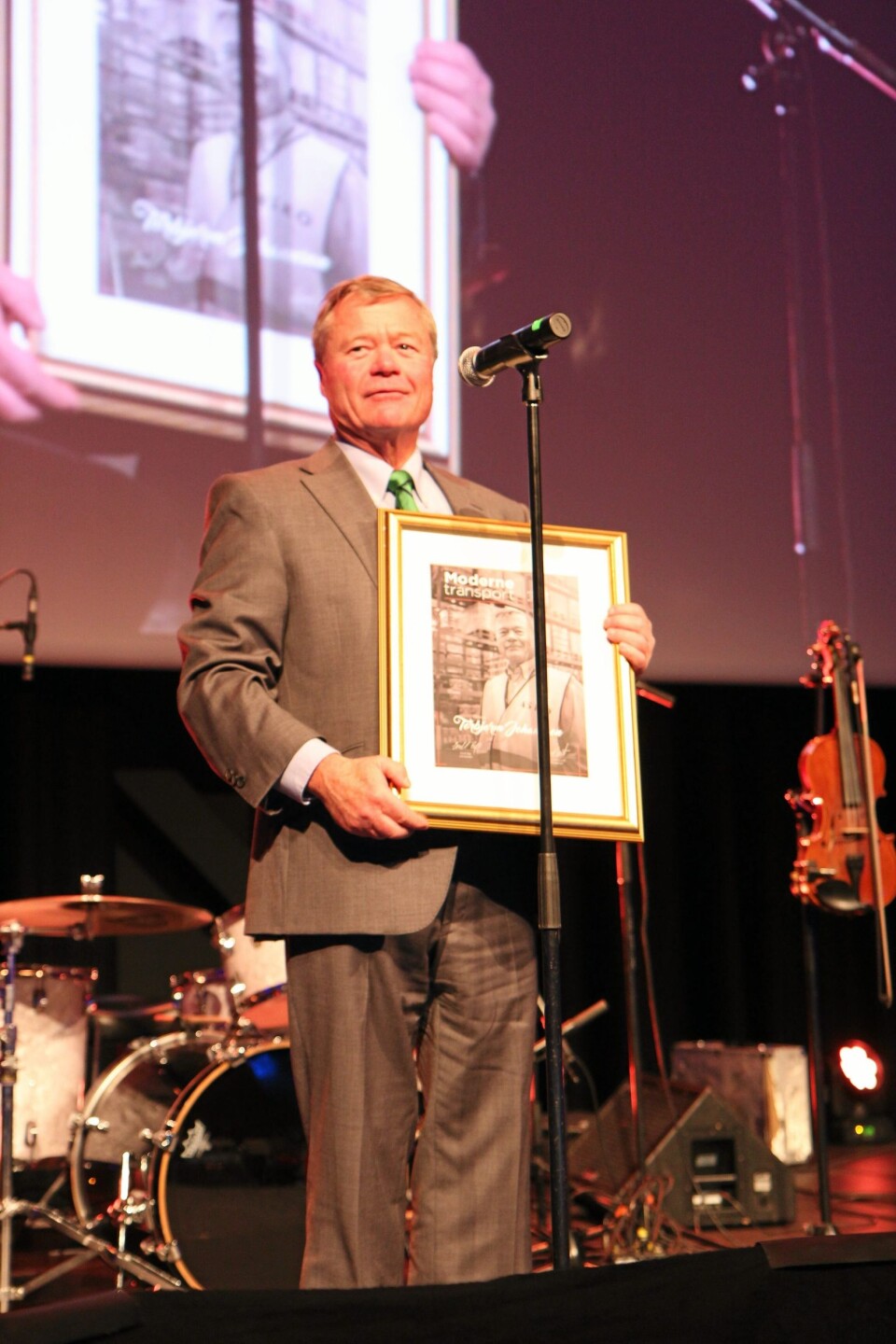- Det er viktig å premiere tabbene, slik at folk tør å prøve, sa Torbjørn Johannson da han tok imot prisen mandag kveld.