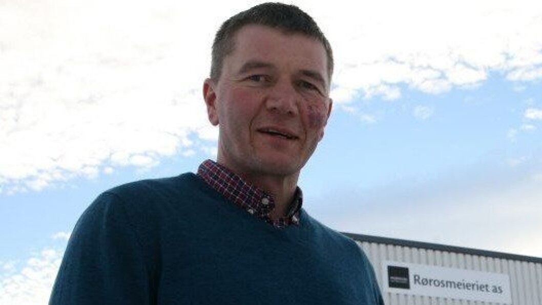 Meieribestyrer Trond V. Lund og Rørosmeieriet samler produksjonen i nytt logistikk- og produksjonsanlegg på Røros i 2019.Foto: Per Dagfinn Wolden Meieribestyrer Trond V. Lund og Rørosmeieriet samler produksjonen i nytt logistikk- og produksjonsanlegg på Røros i 2019.Foto: Per Dagfinn Wolden