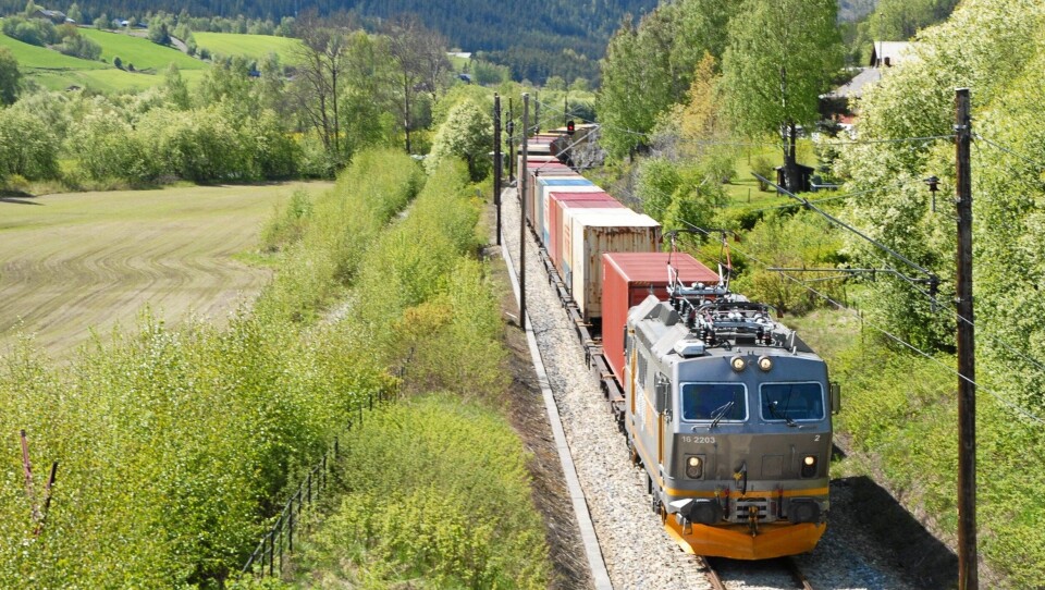 Lokførerstreiken har rammet godstrafikken til CargoNet hardt. Foto: Jernbaneverket.