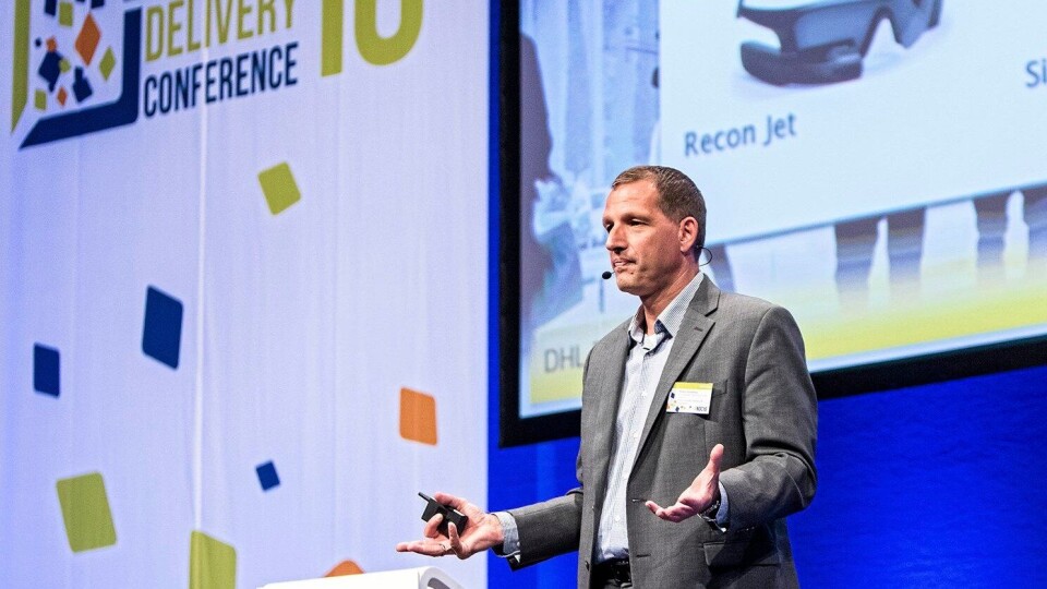 SPÅR: Markus Kückelhaus i DHL forsker på trender, og har klare oppfatninger om hvilke teknologier som vil endre logistikkbransjen fremover.