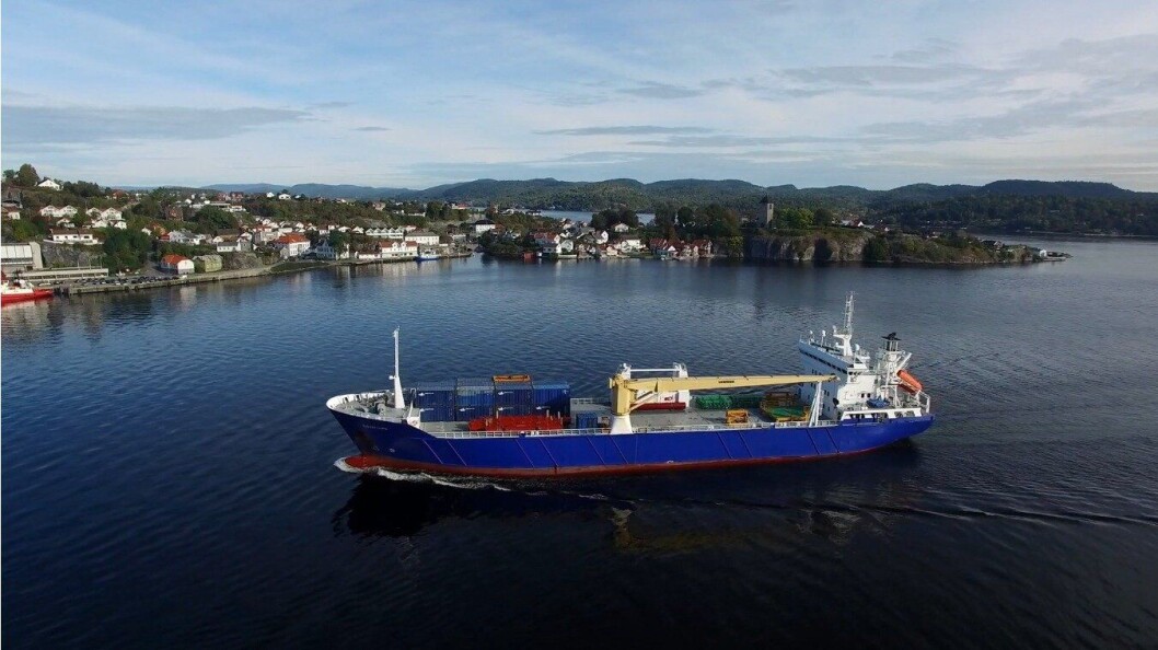 Carten Elina er et av skipene som skal gå mellom Polen og Norge. Foto: Scan Shipping Carten Elina er et av skipene som skal gå mellom Polen og Norge. Foto: Scan Shipping