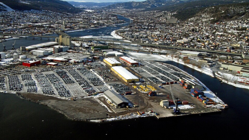 _Drammen Havn nærmer seg et komplett multimodalt knutepunkt.