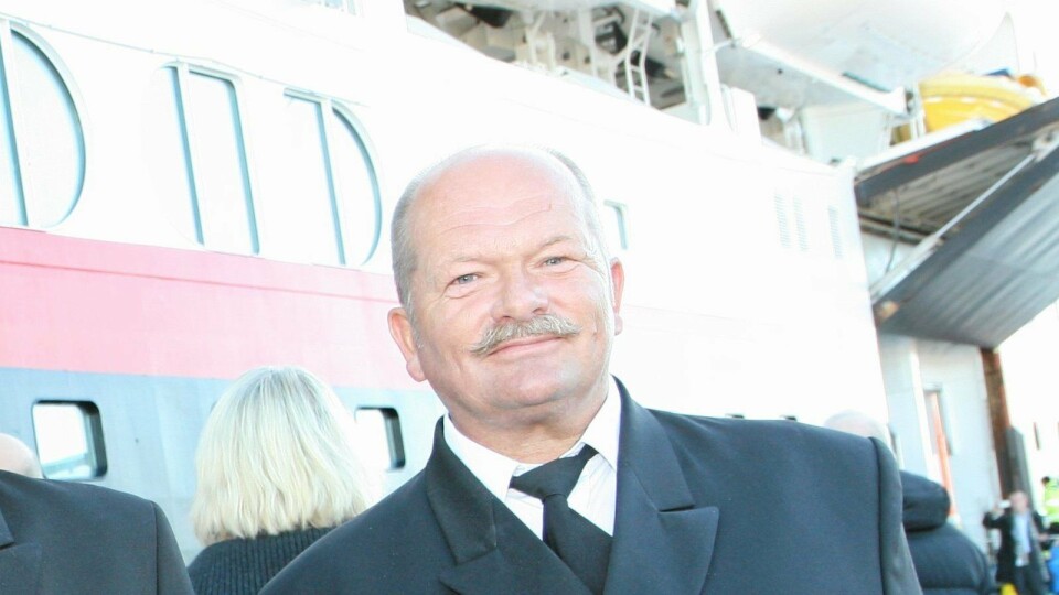 Seniorrådgiver Jan Olav Bjerkestrand kan forteller om en lys framtid for midt-norsk sjøtransport etter at nye Surnadal Hamneterminal ble åpnet mandag. Foto: Per Dagfinn Wolden
