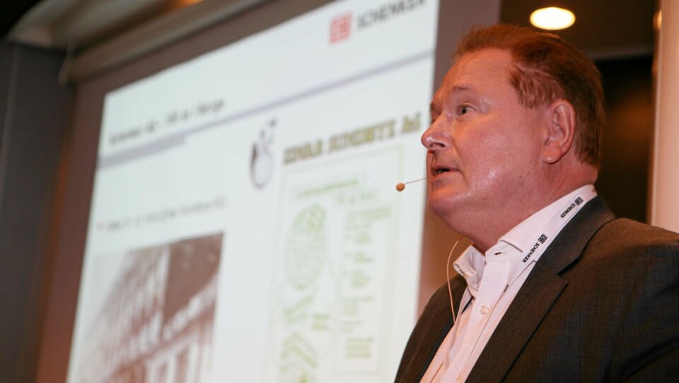 DB Schenkers adm. direktør Michael Holmstrøm mener at hans selskap og Bring ikke konkurrerer på like vilkår.