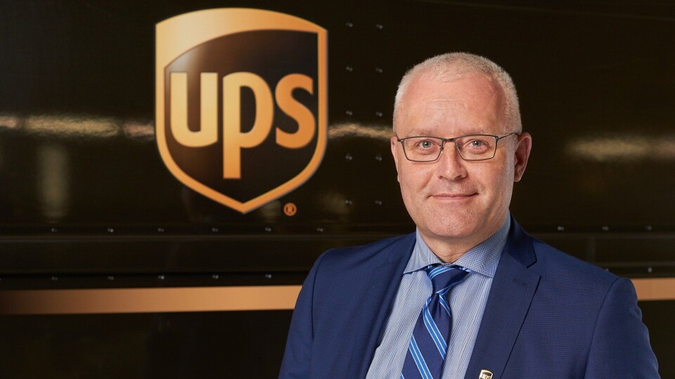 Danske Frank Jørgensen har 25 års erfaring fra logistikkbransjen og blir nå UPS' landssjef i de fem nordiske landene.