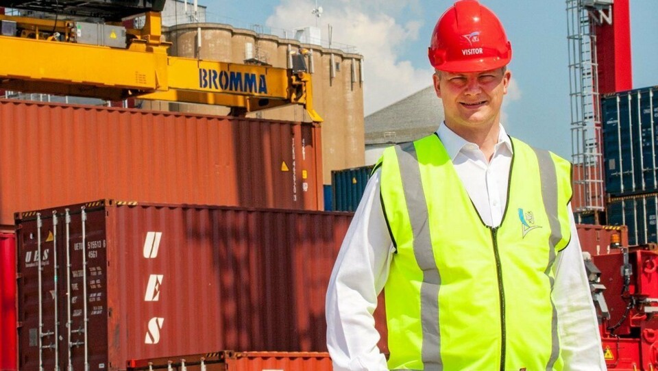 Ketil Solvik-Olsen og samarbeidspartiene skal legge frem satsing på gods på jernbane.