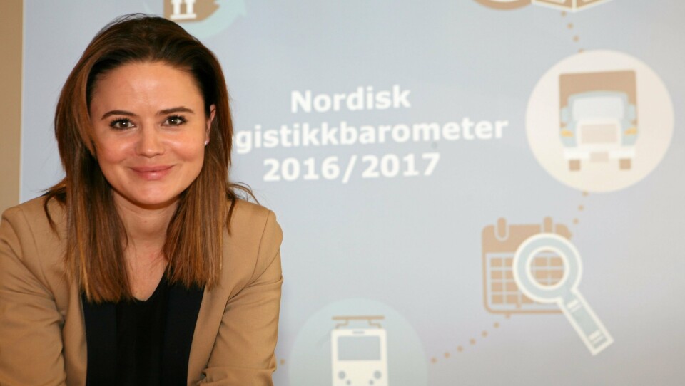 Markedssjef Maria Korban i PostNord AS har igjen tatt tempen på nordiske transportkjøpere. Foto: Per Dagfinn Wolden