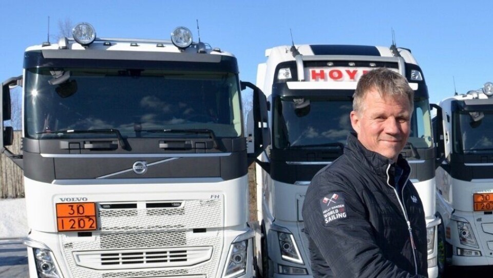 Fleet manager Odd Jacobsen hos Hoyer Norway. Fleet manager Odd Jacobsen hos Hoyer Norway.