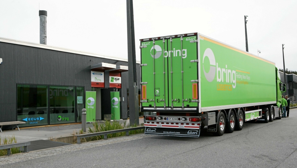 Både Bring og andre transportselskaper må være tolmodige i forhold til ny hvile- og oppstillingsplass på nye Svinesund Transportsenter. Foto: Per Dagfinn Wolden