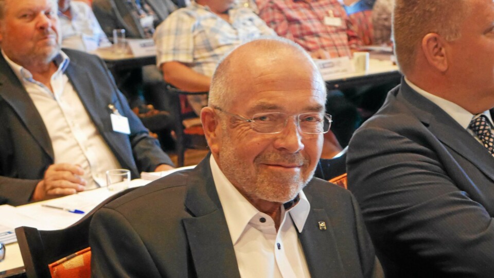 Per Madsen holder koken. Foto: Per Dagfinn Wolden