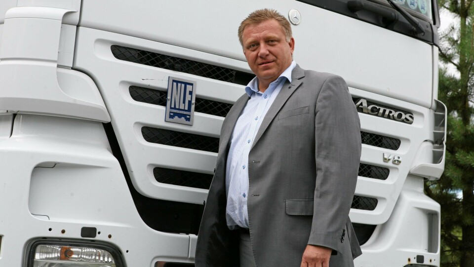 Geir A. Mo er svært fornøyd med at samferdselsministeren har tatt NLFs forslag om transportpoliti på alvor. Foto: Per Dagfinn Wolden