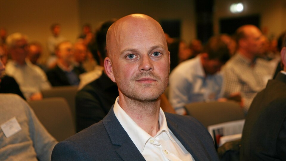Martin Hirth i Greensight fronter grønn tungtransport. Foto: Per Dagfinn Wolden