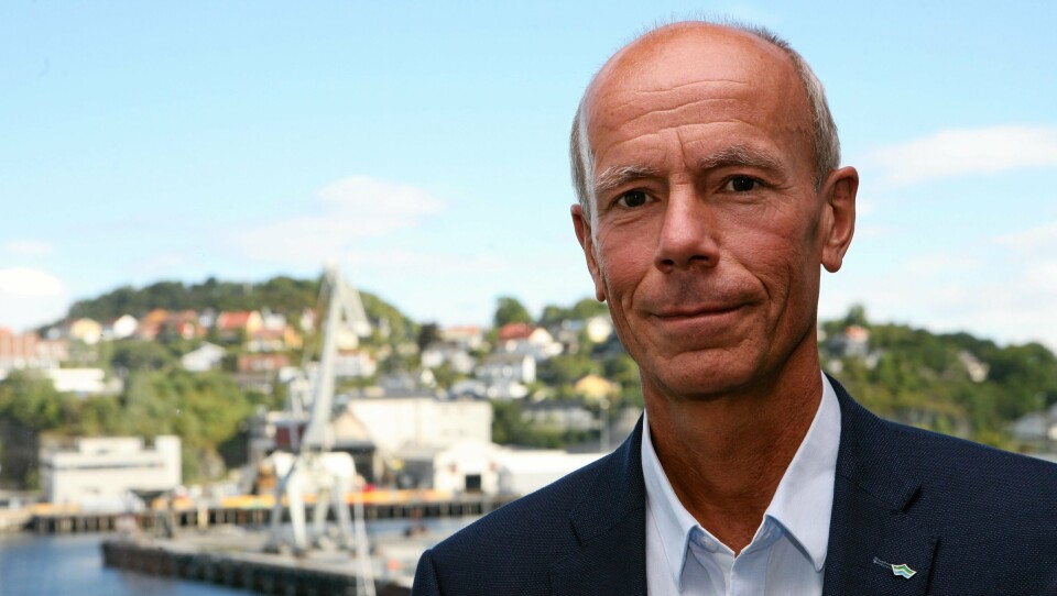 - Jeg er skuffet over at jeg ikke har klart å etablere et bedre samarbeid med styreleder, sa Einar Hjorthol da han meddelte sin avskjed på allmøtet i Trondheim Havn.Foto: Per Dagfinn Wolden
