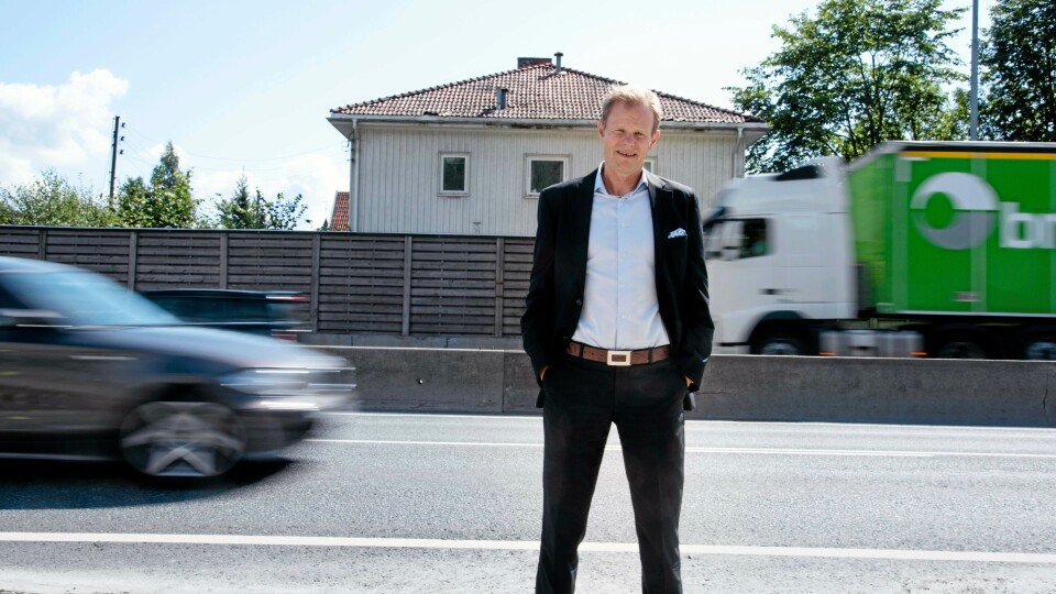 Adm. direktør Are Kjensli i NHO Logistikk og Transport er kjempefornøyd med en godspakke på 23 milliarder kroner.