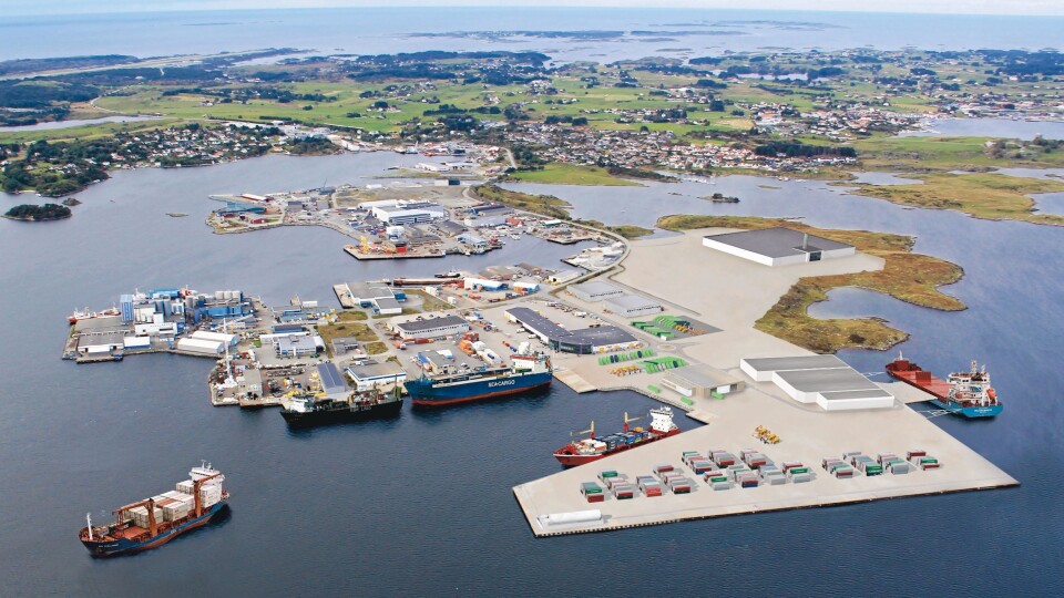 Karmsund Havn som utstillingsvindu.