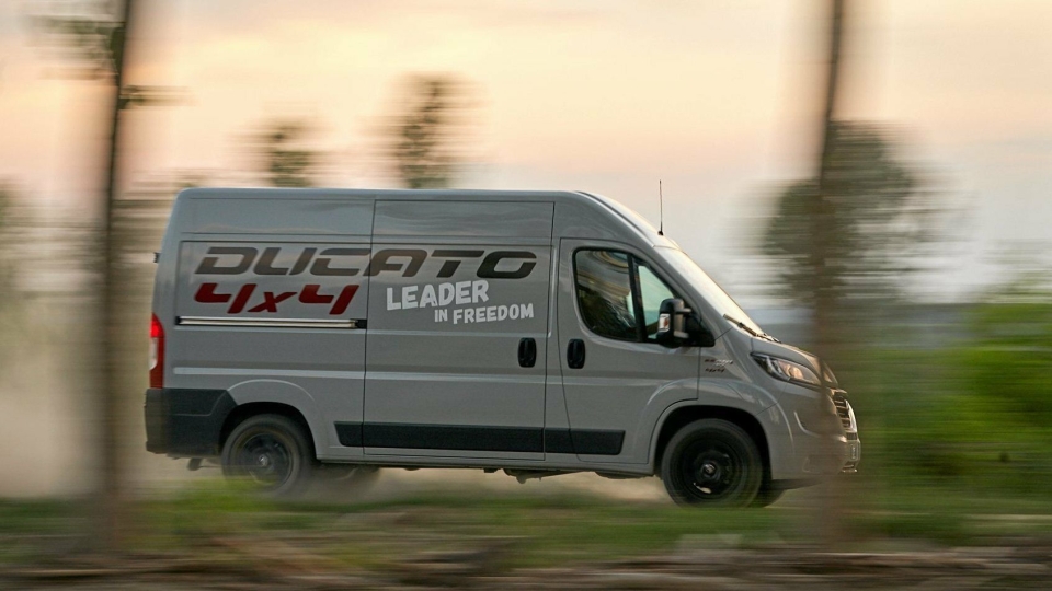 Ducato 4x4.Foto: Fiat