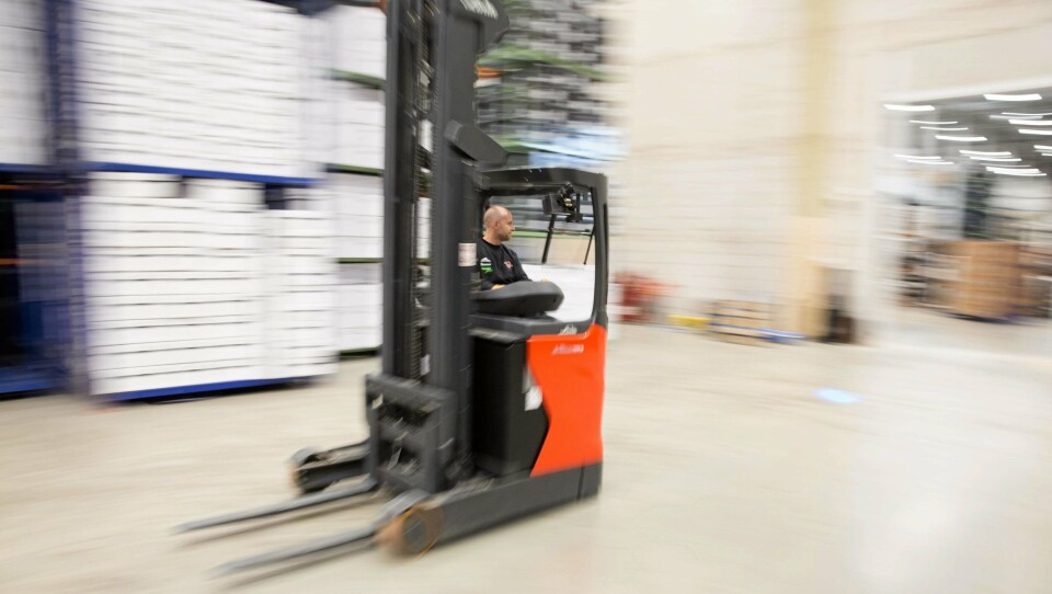 Stabilt godt trucksalg