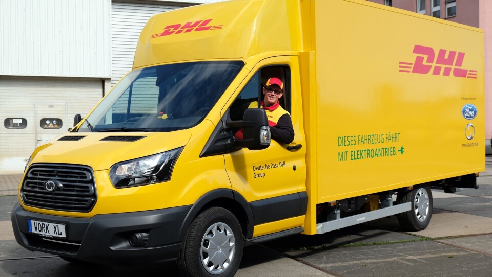 Første el-varebil for Deutsche Post