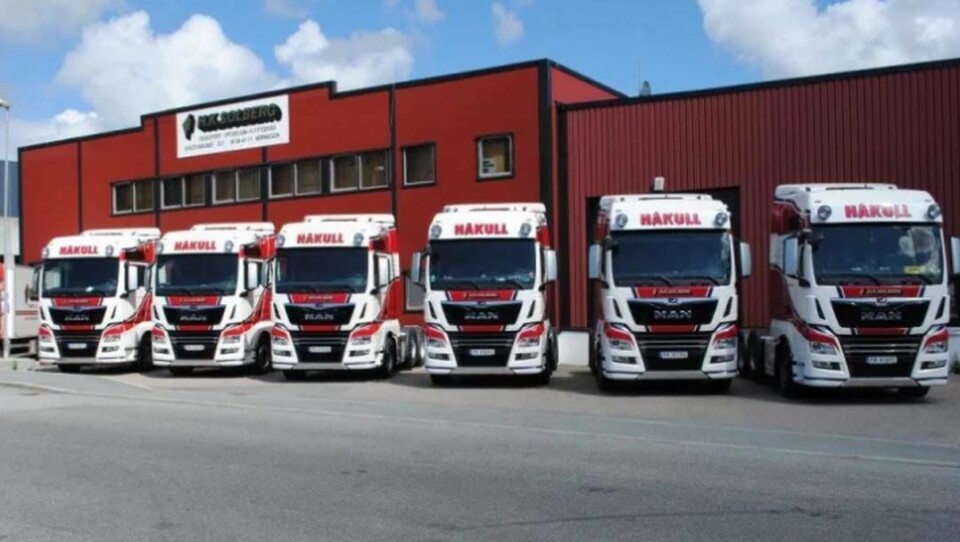 De nye bilene til H. K. Solberg Transport AS skal gå i internasjonal transport for Håkull.